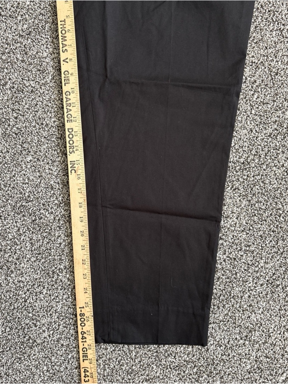 Massimo Dutti Mens Dress Pants Wide Fit Size 36 Black Designer Business Casual - Picture 16 of 16